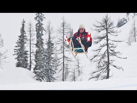 Toboggan jump france
