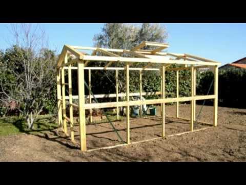 Serre de jardin a faire soi meme
