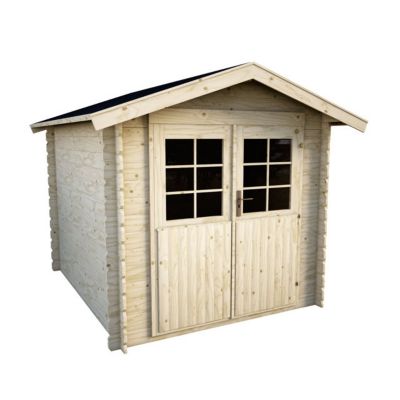 Abri jardin bois 28mm

