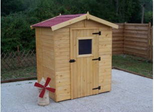 Cabanon jardin bois
