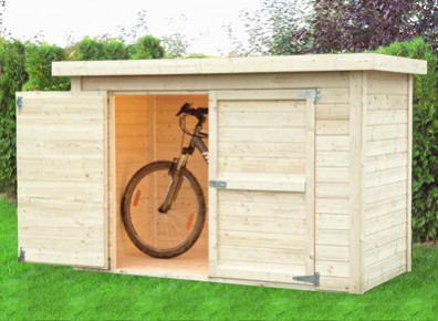 Abri de jardin pour velo
