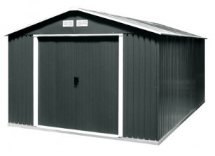 Cabane de jardin métallique
