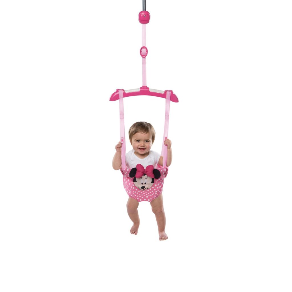 Balancoire pour bebe rose
