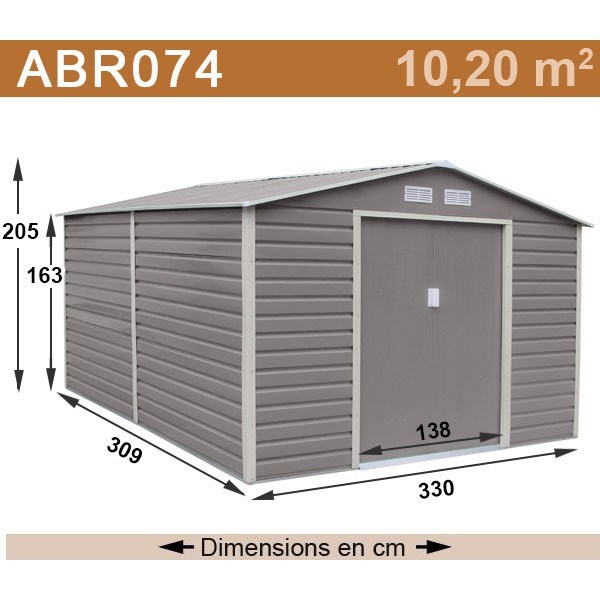 Cabane de jardin pour chat
