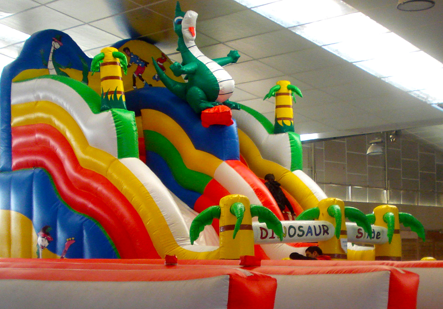Toboggan gonflable
