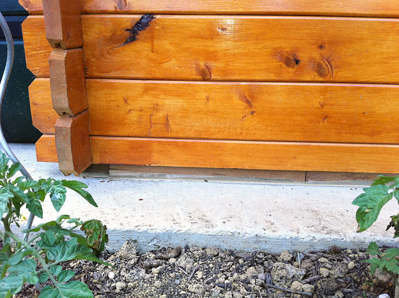 Sur quoi poser ma cabane de jardin
