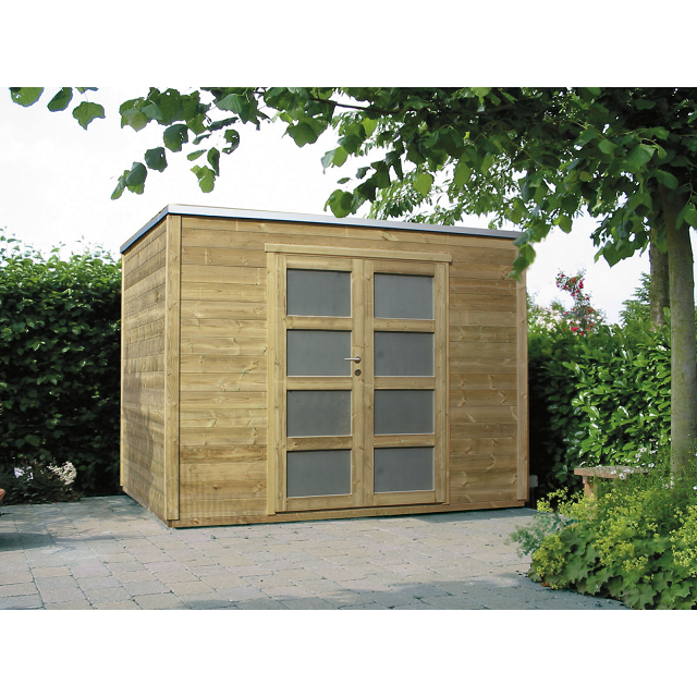 Abri de jardin 9m2 traité autoclave
