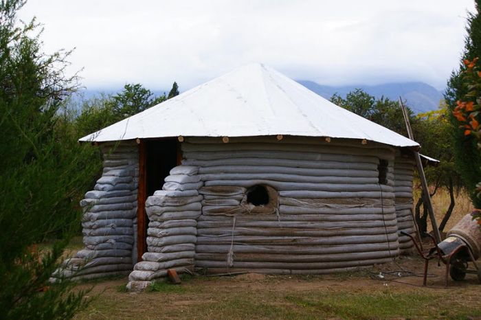 Cabane de jardin écologique
