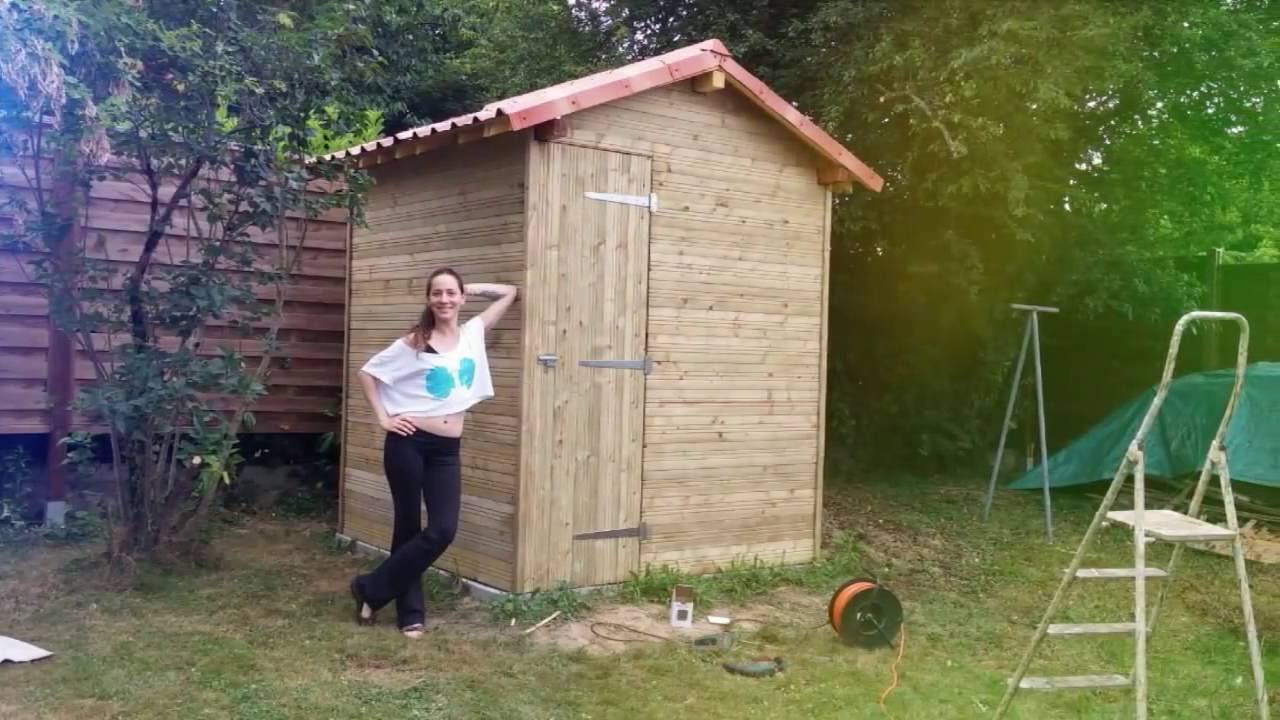 Fabriquer abri de jardin
