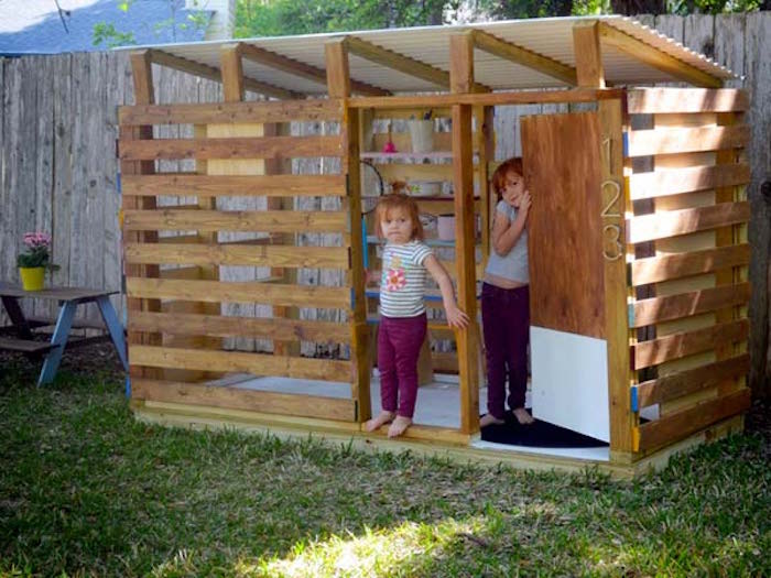 Cabane de jardin diy
