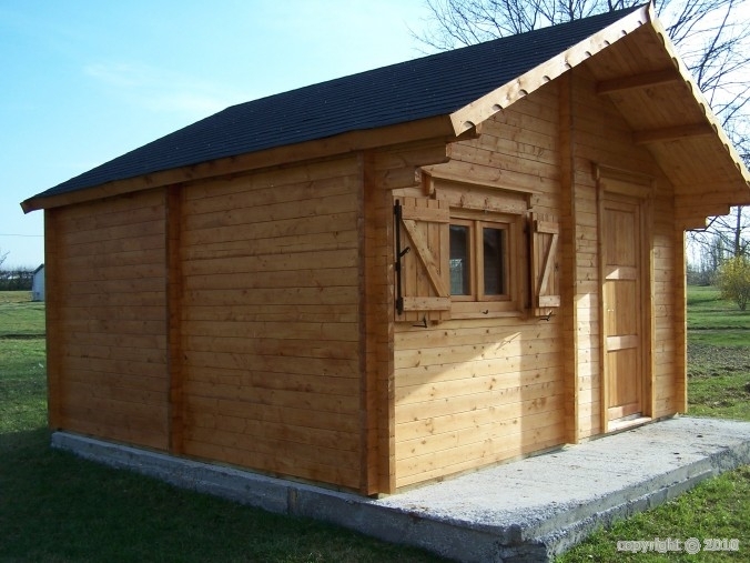 Chalet et abri de jardin
