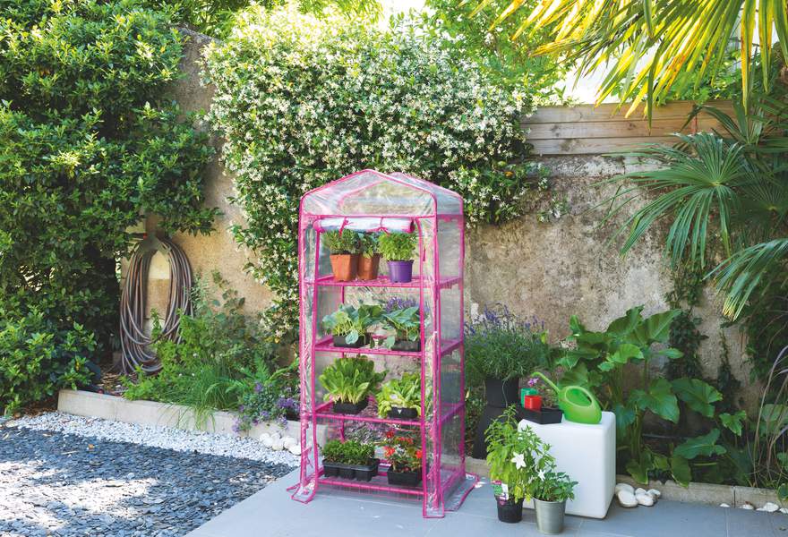 Serre de jardin gamme vert
