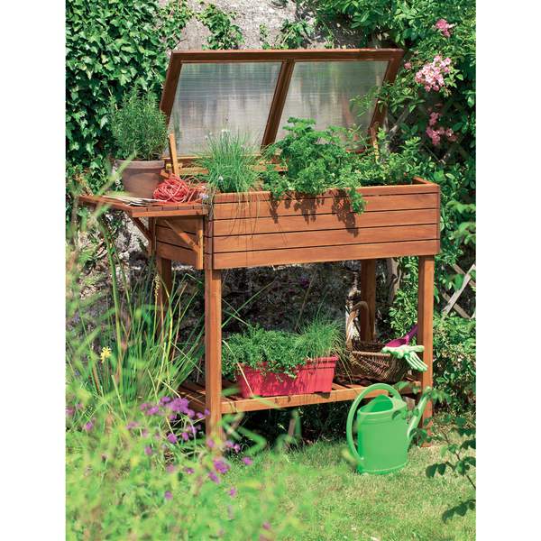 Serre de jardin sur pied
