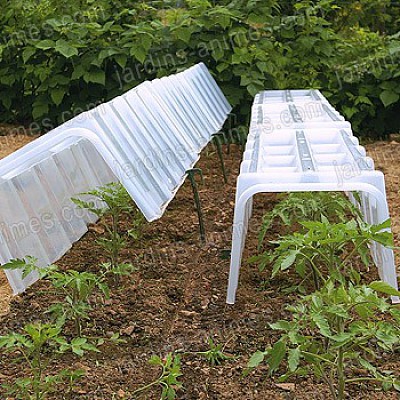Mini serre rigide jardin
