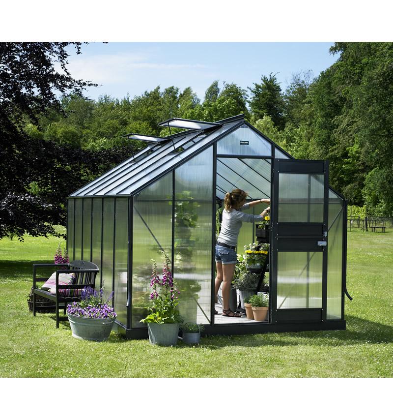 Serre verre horticole
