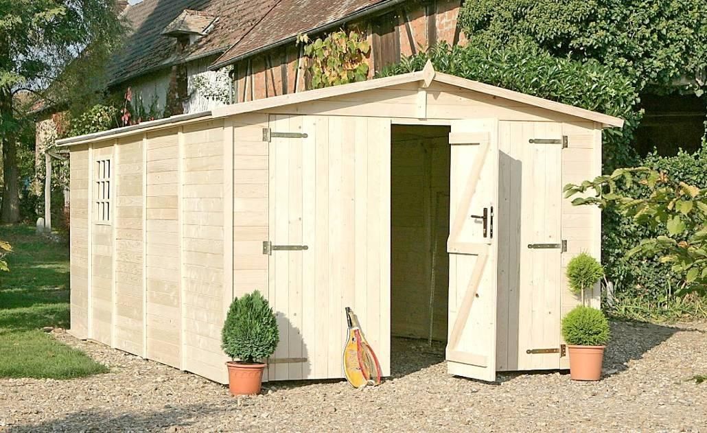 Abri de jardin resine 15m2
