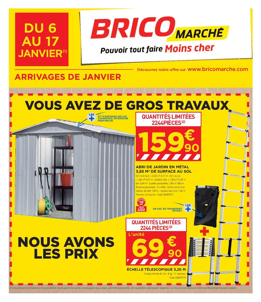 Abri de jardin 20m2 pas cher
