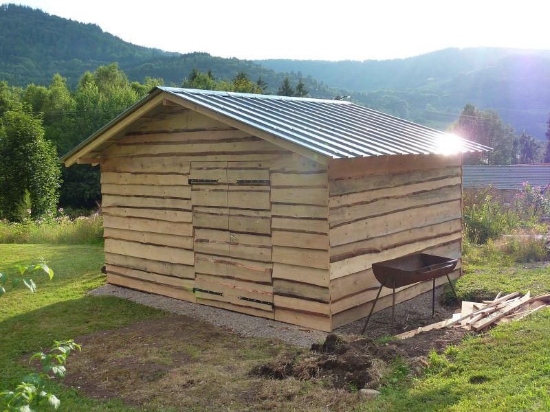 Faire un abri de jardin
