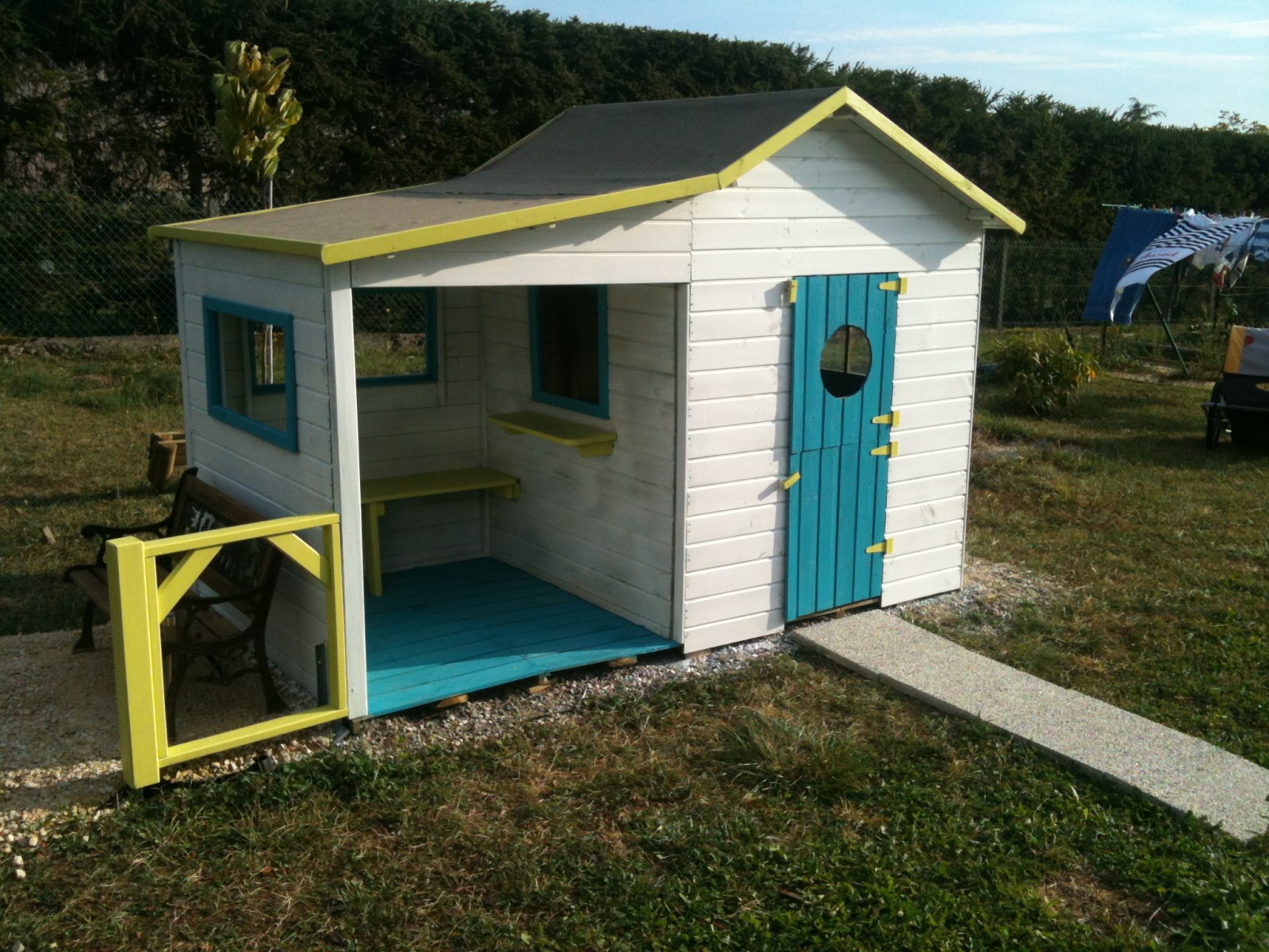 Cabane de jardin luxe
