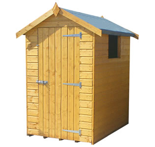 Petit abri de jardin en bois
