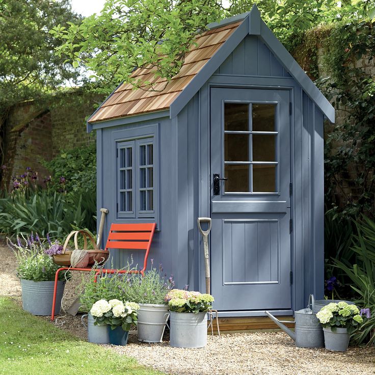 Chalet exterieur jardin
