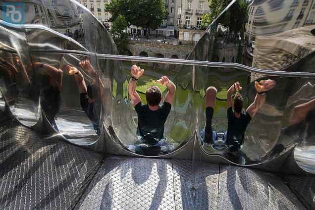 Toboggan 2 m
