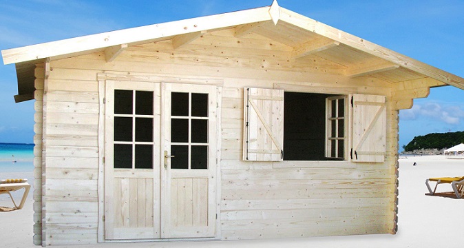 Chalet jardin pas cher
