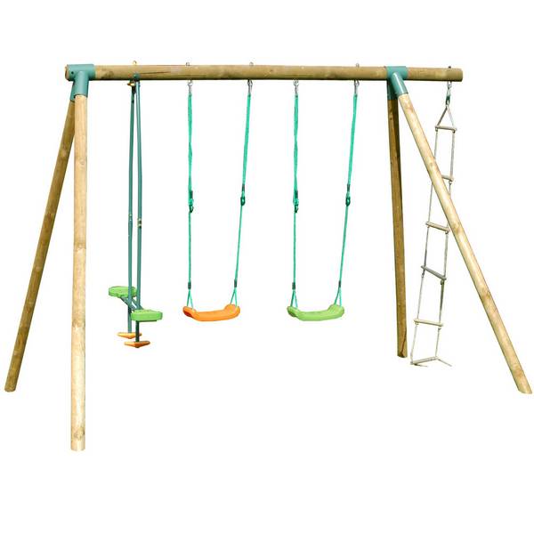 Balancoire bois hauteur 3m
