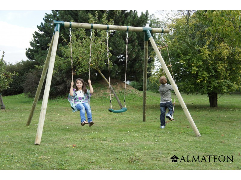 Balancoire bois haut de gamme
