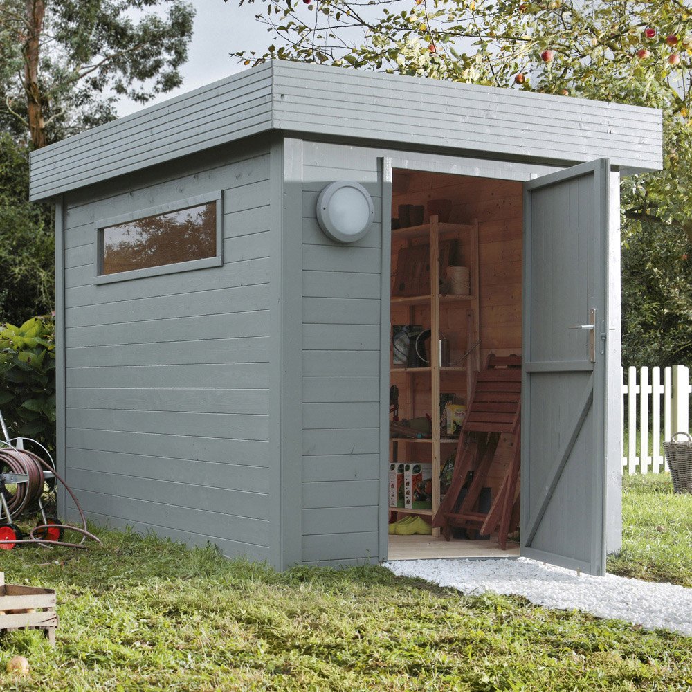 Abri de jardin installation
