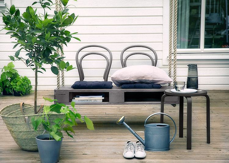 Balancoire terrasse
