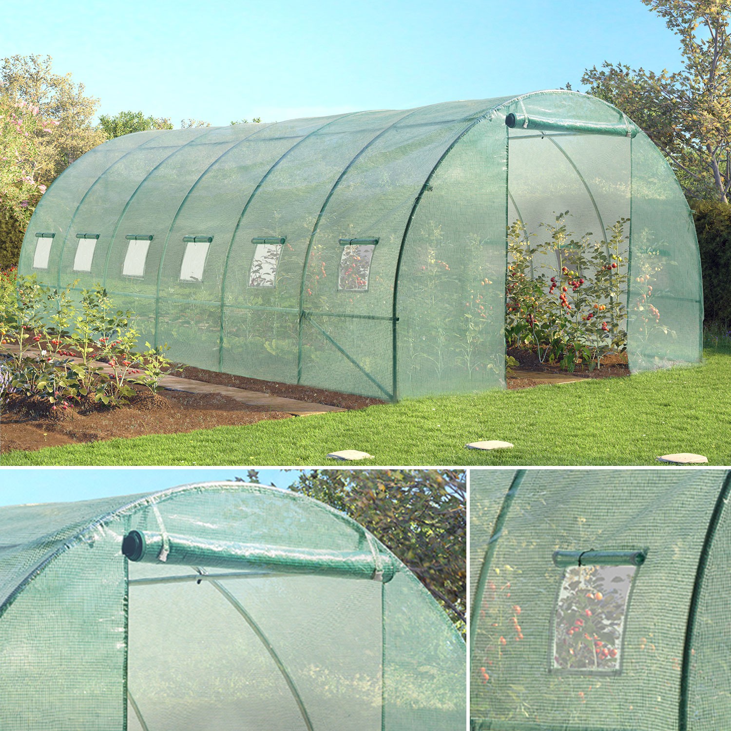 Serre de jardin 18m2
