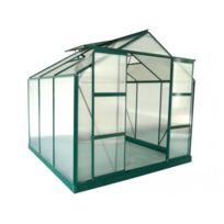 Serre de jardin en polycarbonate de 9m2 corolle ii

