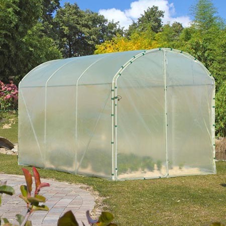 Serre de jardin tunnel 6m2
