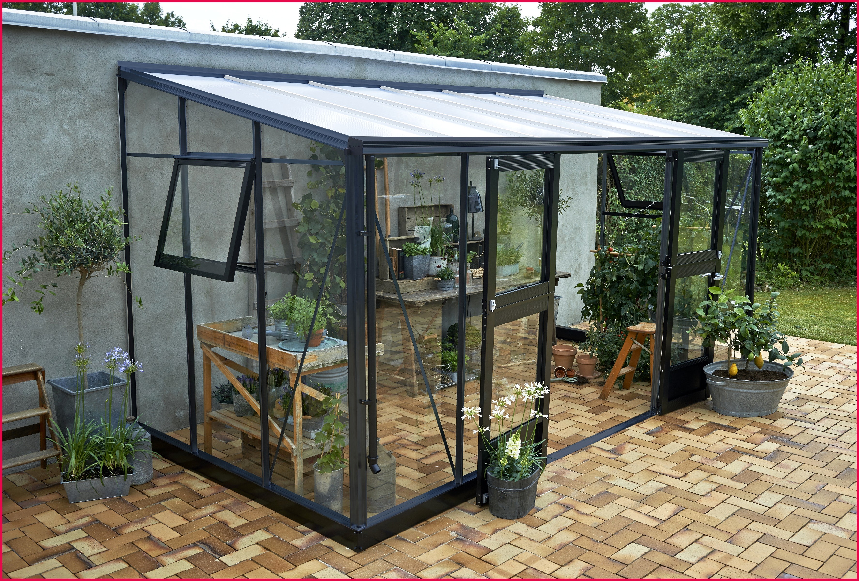 Serre de jardin chez castorama

