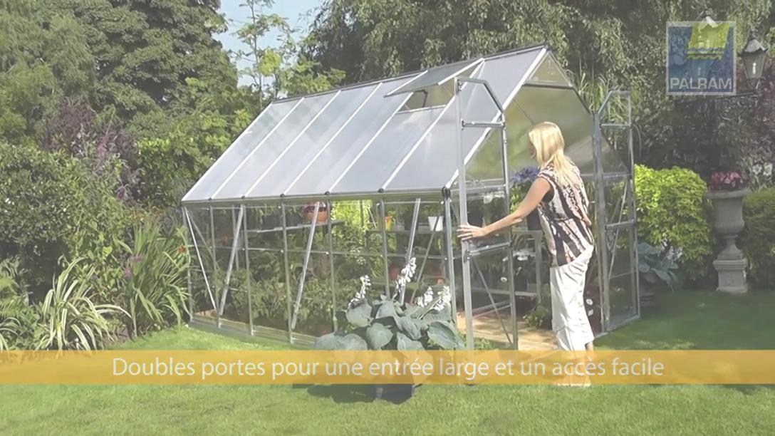 Serre de jardin youtube
