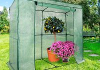 Mini tunnel jardin plastique
