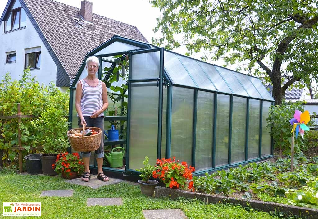 Serre de jardin double vitrage
