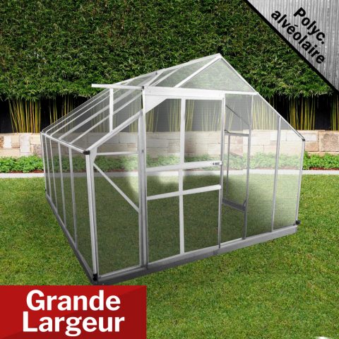 Serre de jardin grande dimension
