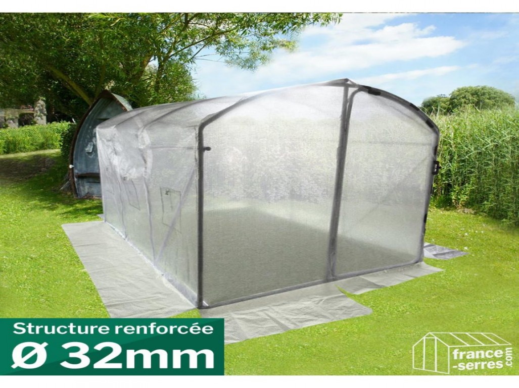 Serre de jardin tunnel 9m2 acd garden
