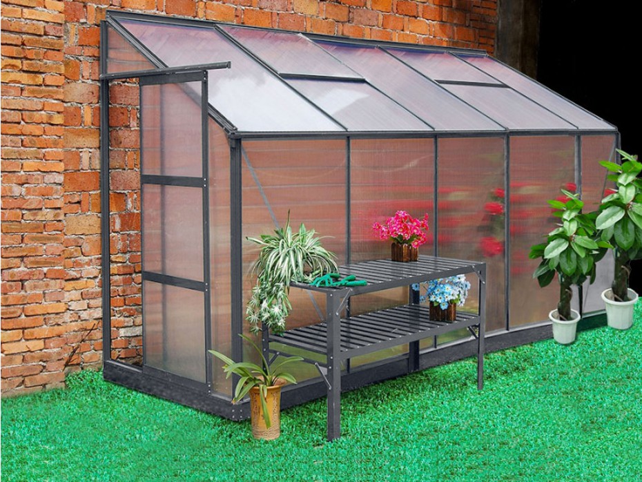Serre de jardin avec embase
