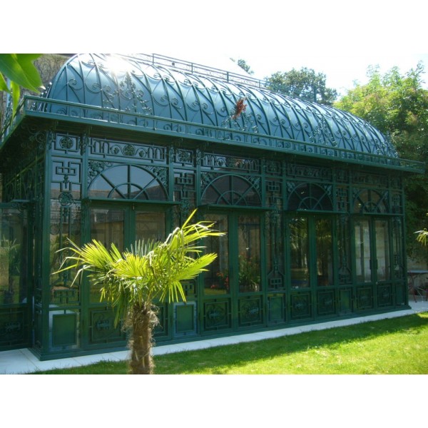 Serre de jardin ferronnerie d'art
