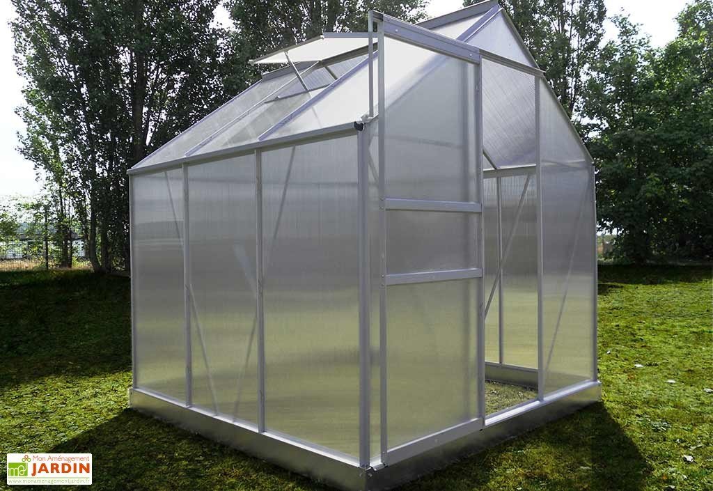 Serre en aluminium
