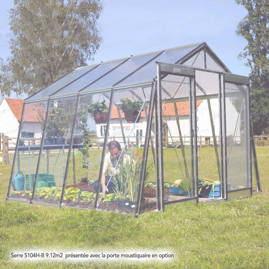 Serre de jardin fait maison
