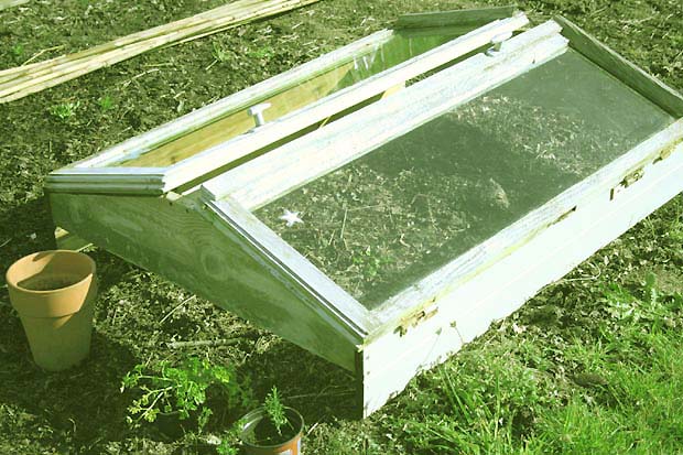 Serre de jardin recup
