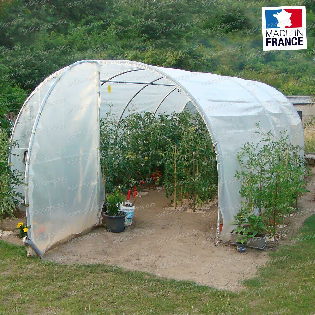 Serre de jardin polycarbonate 18m2
