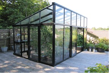 Serre de jardin suisse
