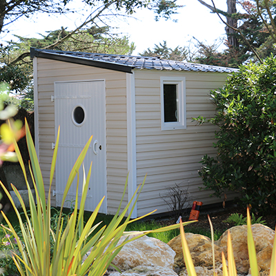 Abri de jardin un seul pent
