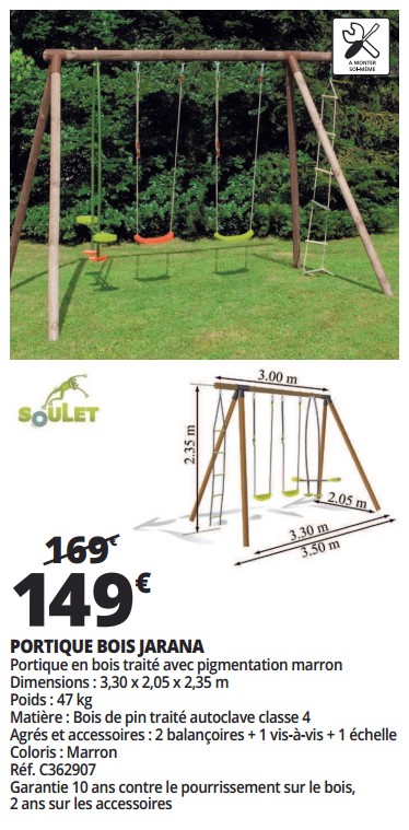 Portique soulet jarana
