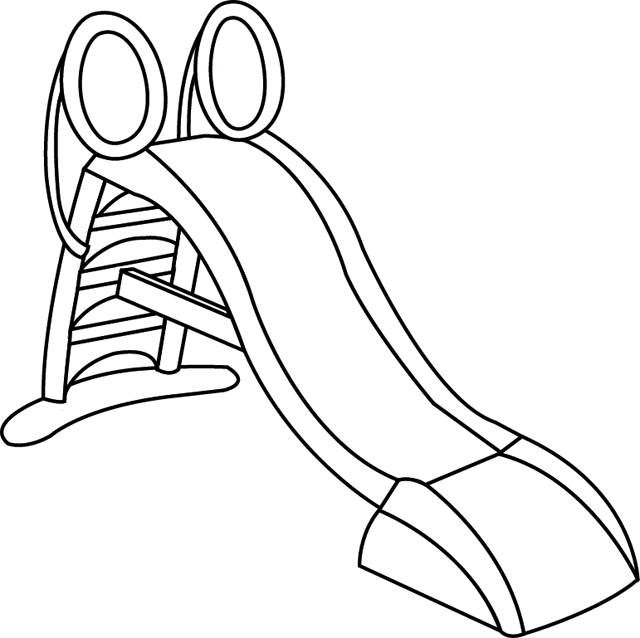 Un toboggan
